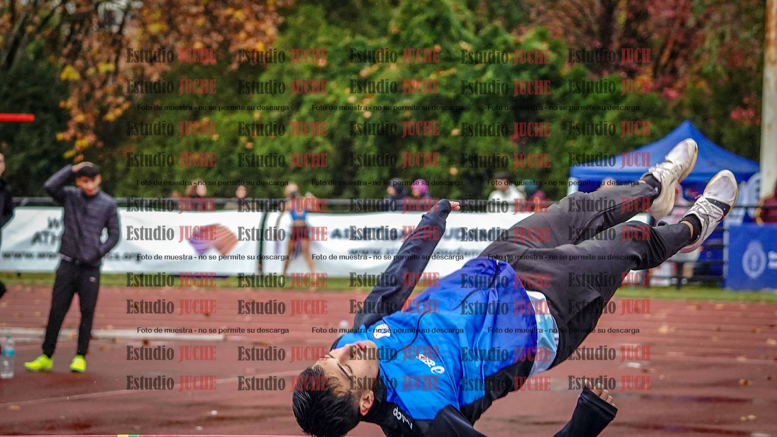Fotos del salto en alto de varones - decatlón 4