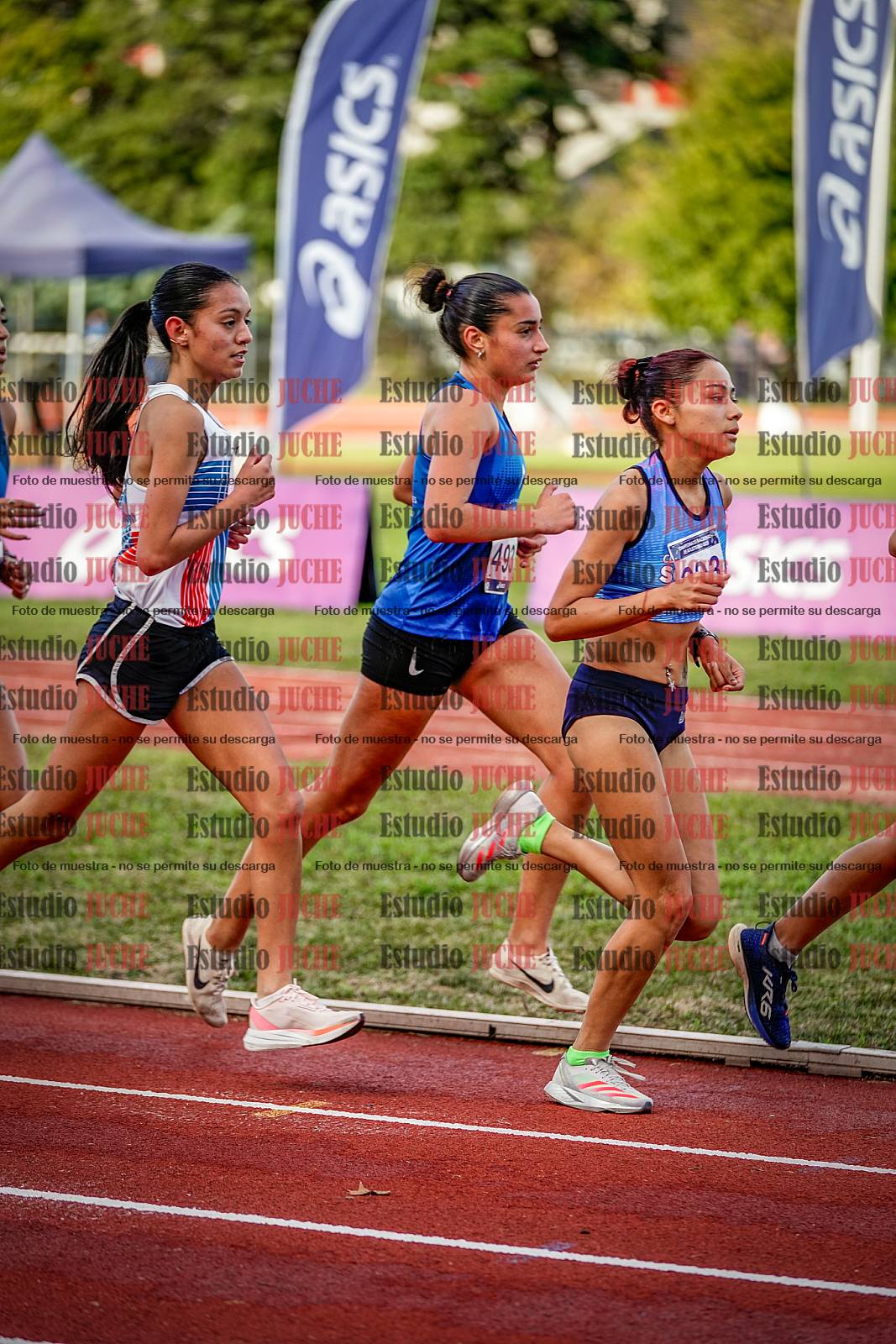 Fotos de los 5000 m de mujeres