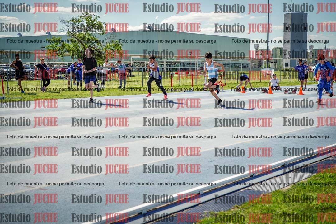 Fotos de los 50 m llanos de varones