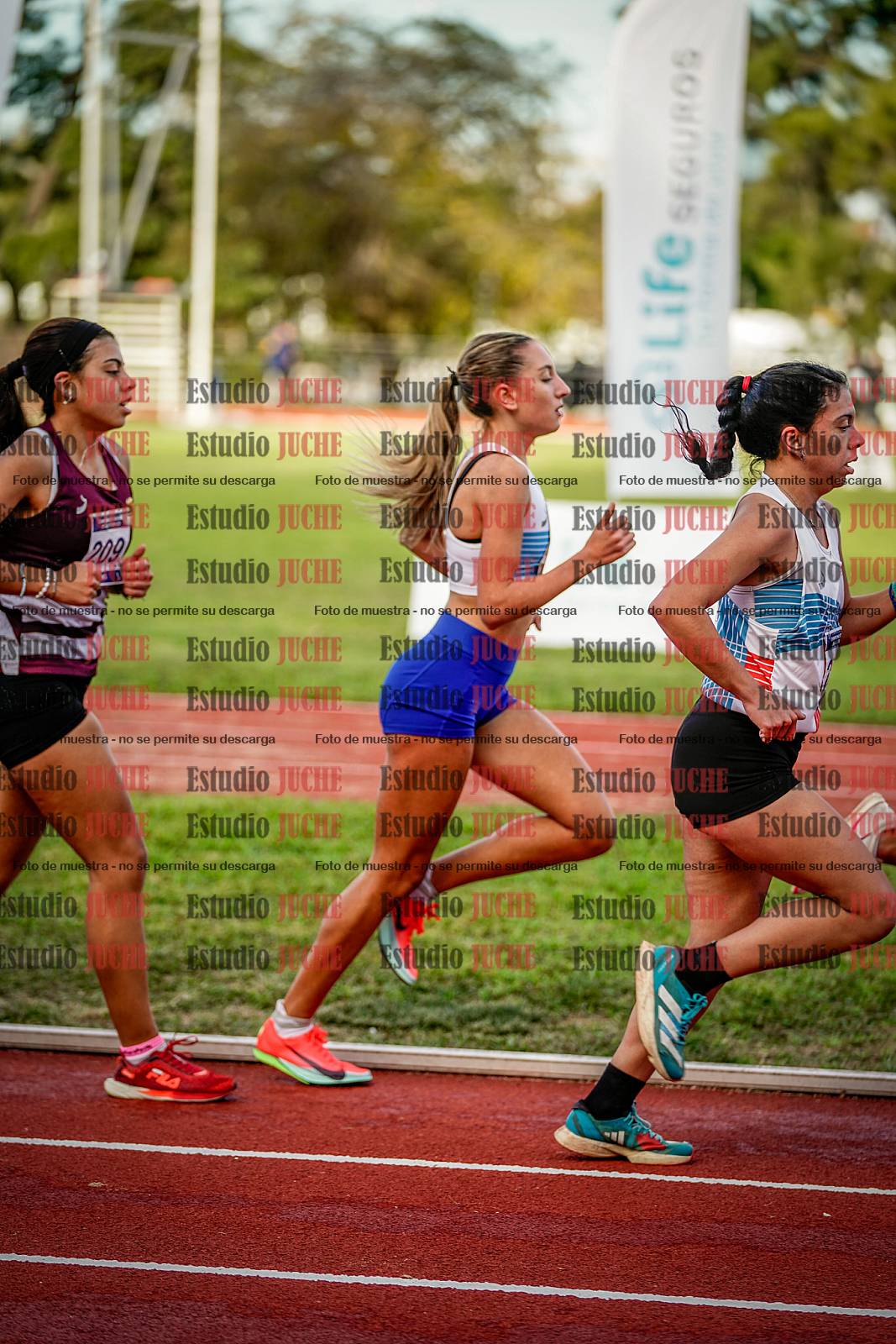 Fotos de los 5000 m de mujeres