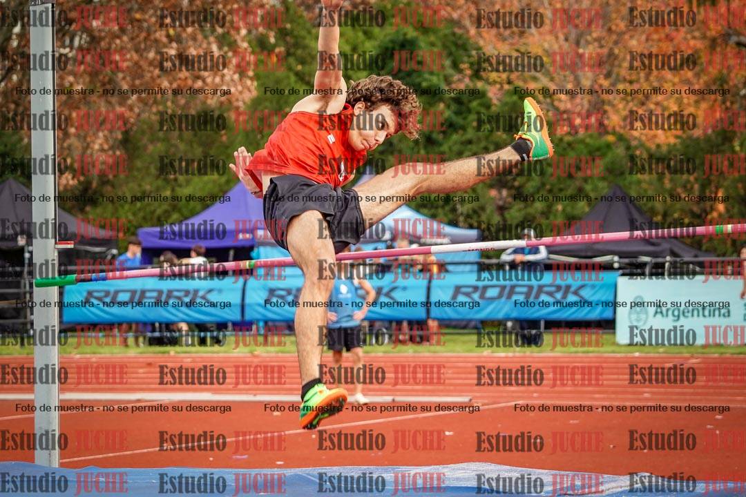 Fotos del salto en alto de varones - decatlón 4