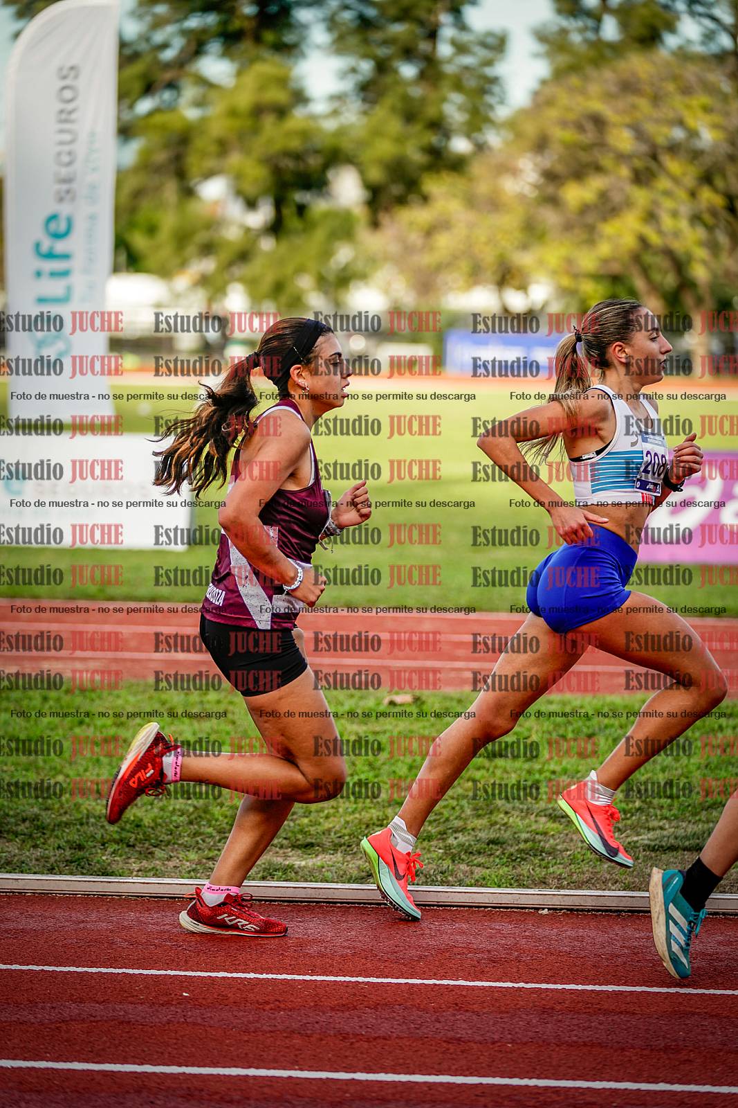 Fotos de los 5000 m de mujeres