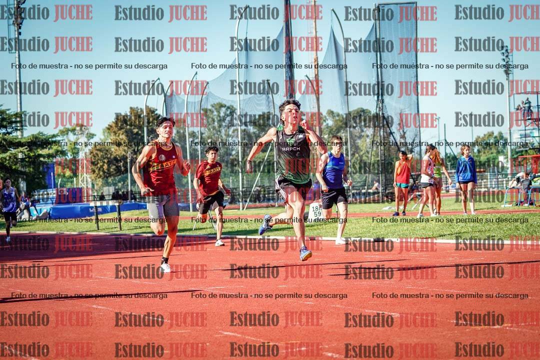 Fotos de los 400 m de varones