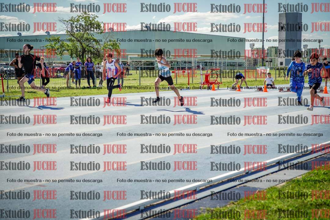 Fotos de los 50 m llanos de varones