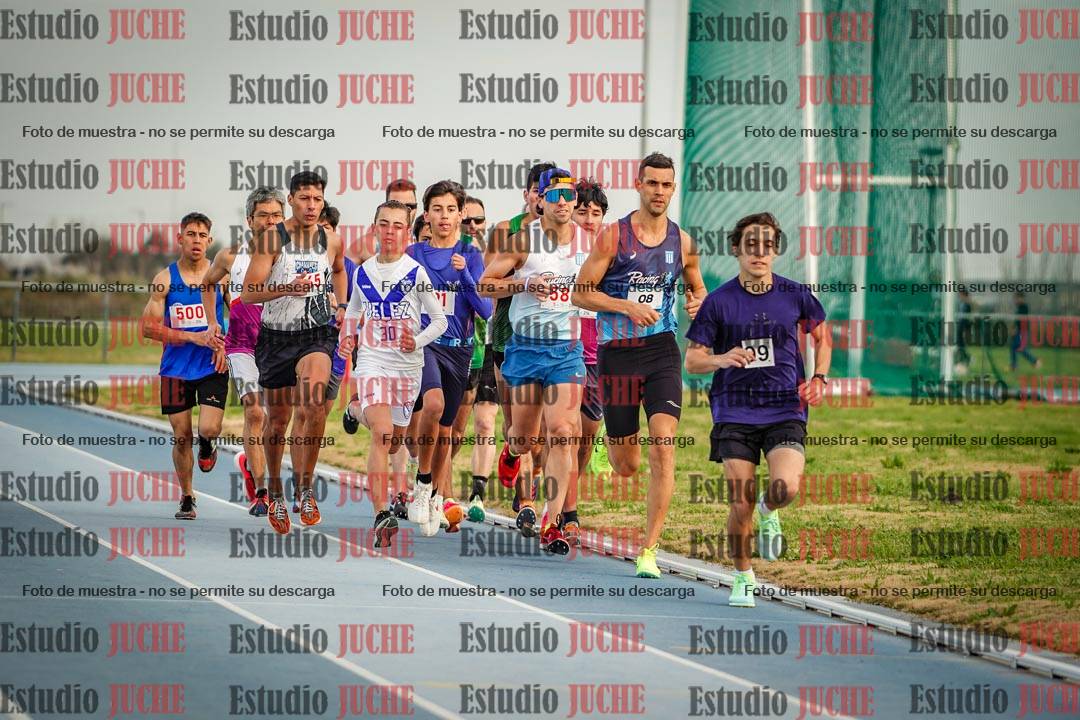 Fotos de los 1500 m llanos de varones