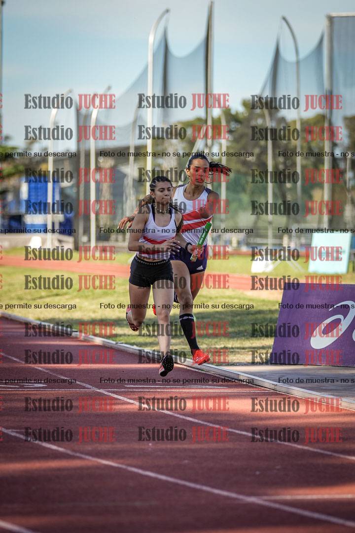 Fotos de las Postas 4x400 m de mujeres