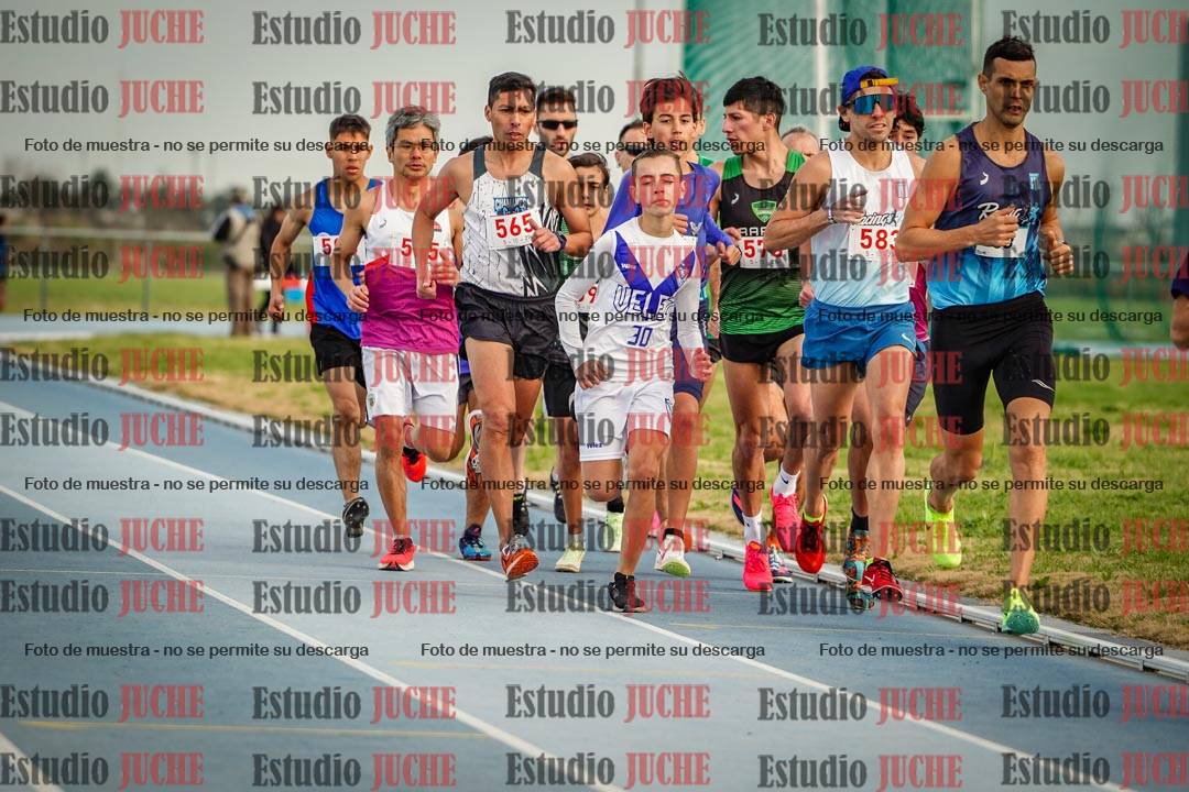 Fotos de los 1500 m llanos de varones