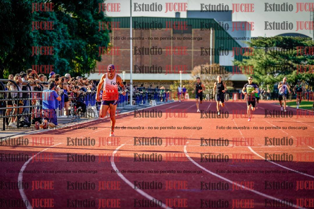 Fotos de los 400 m de varones
