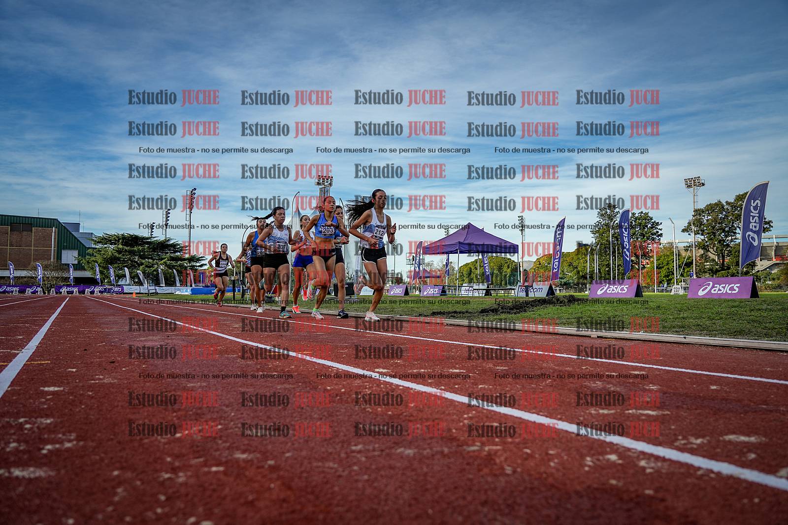 Fotos de los 5000 m de mujeres