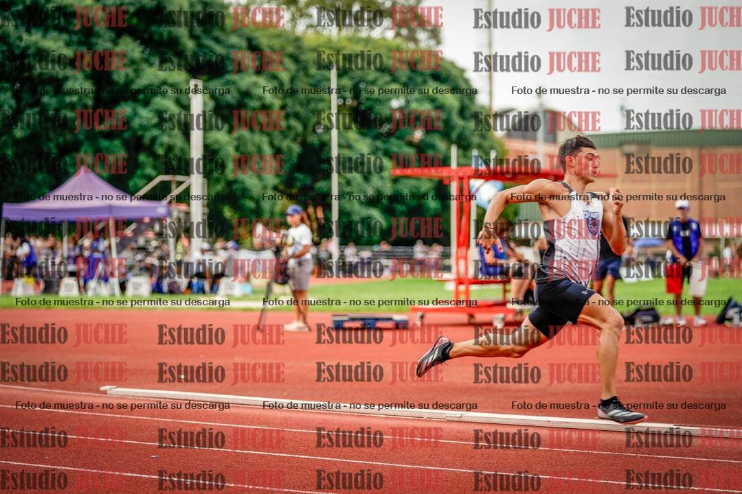 Fotos de los 400 m llanos de varones