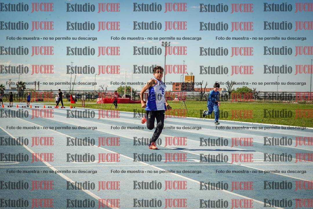 Fotos de los 50 m llanos de varones