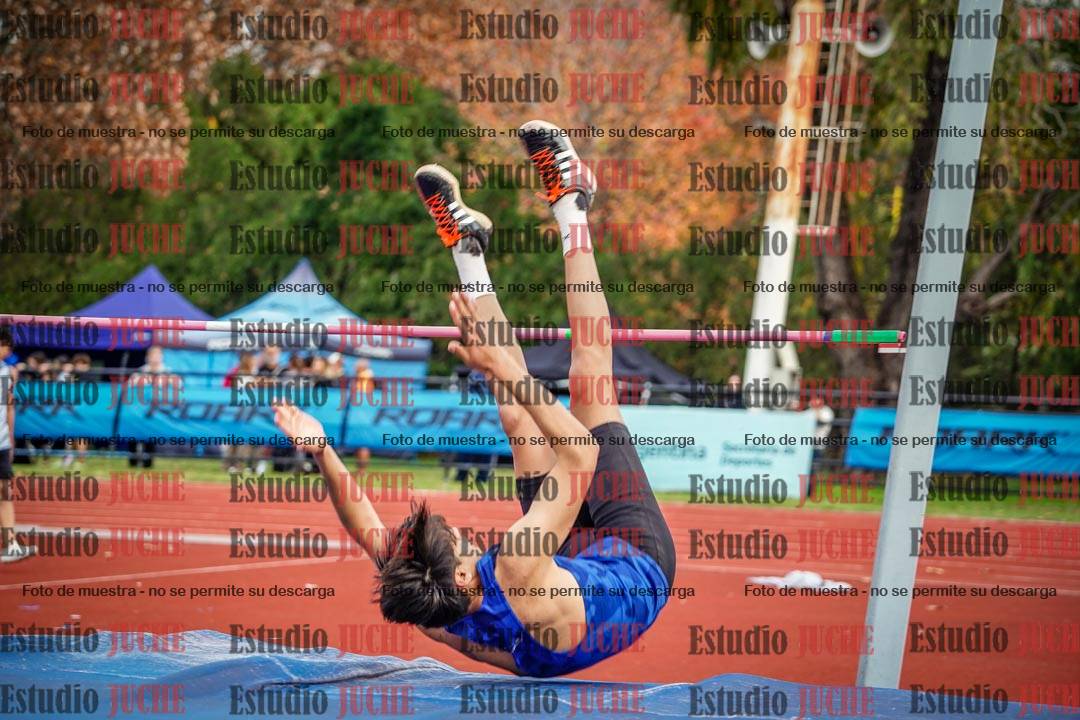 Fotos del salto en alto de varones - decatlón 4