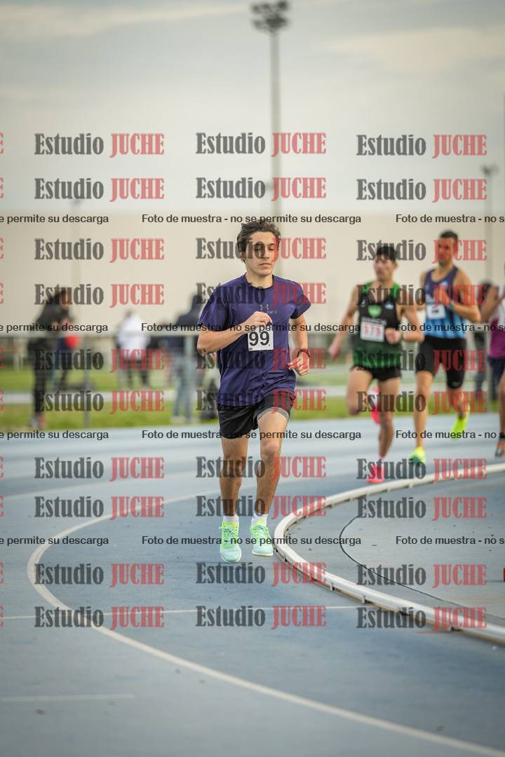 Fotos de los 1500 m llanos de varones