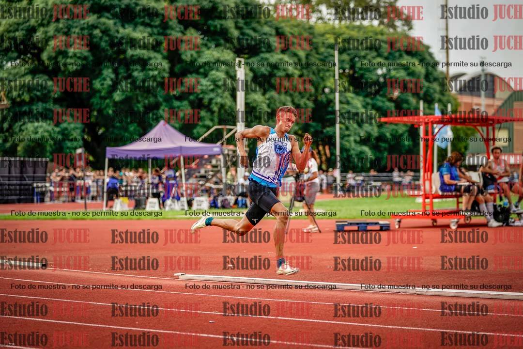 Fotos de los 400 m llanos de varones