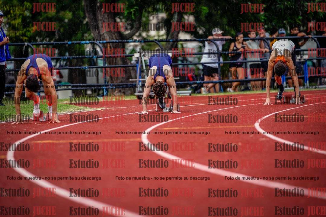 Fotos de los 200 m de varones