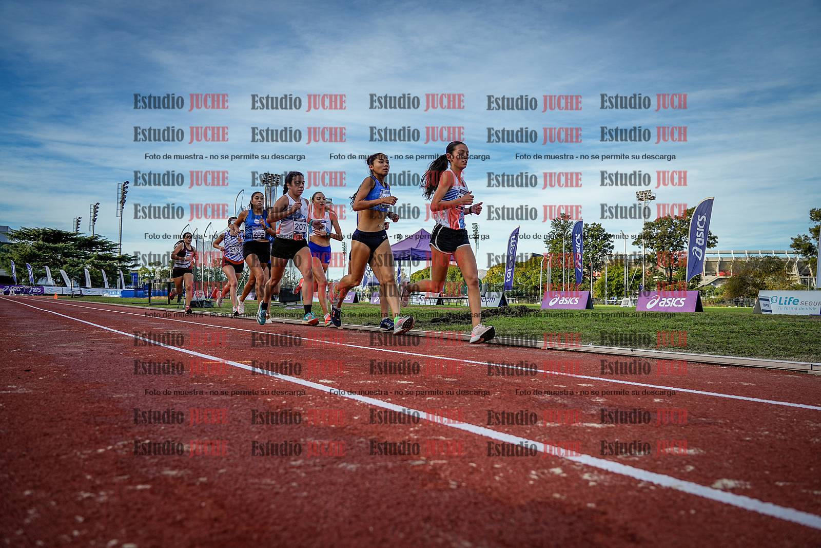 Fotos de los 5000 m de mujeres