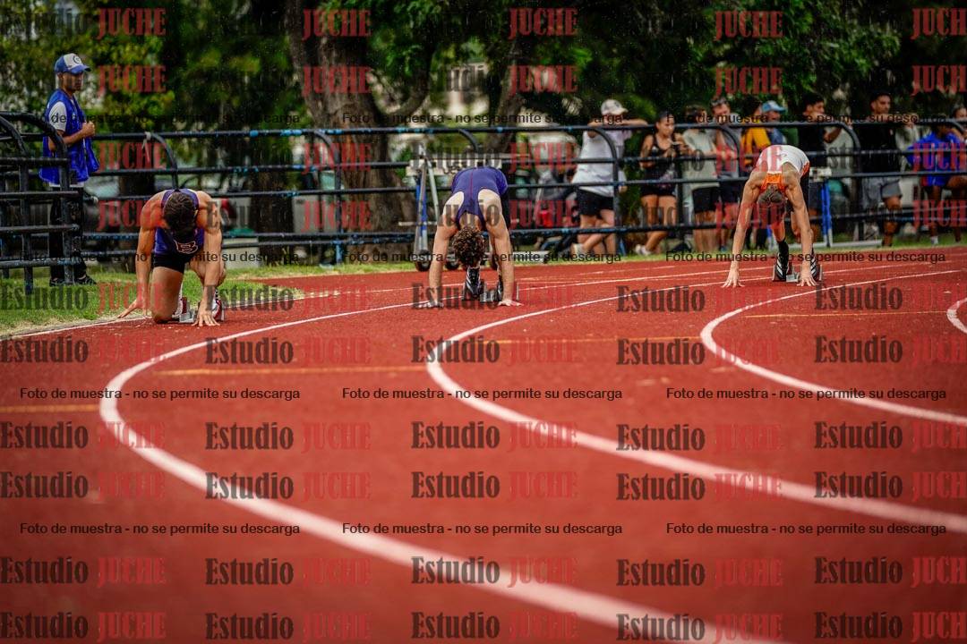 Fotos de los 200 m de varones