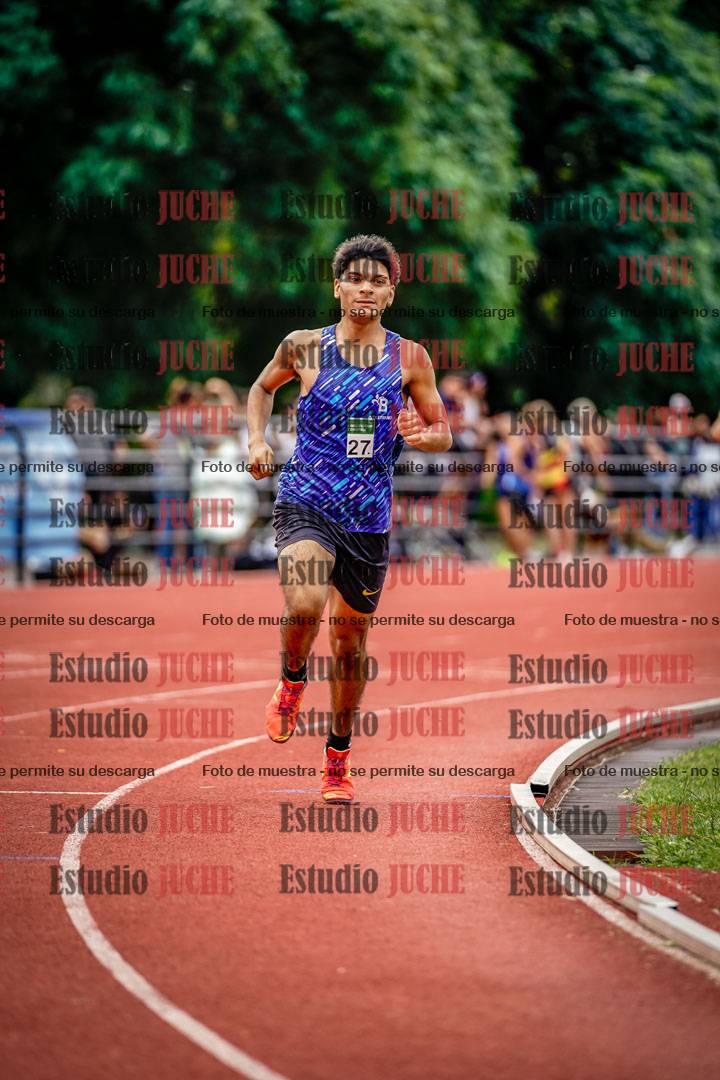 Fotos de los 800 m de varones