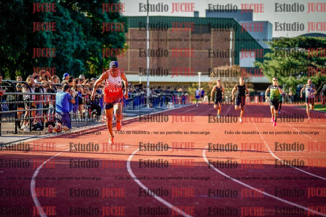 Fotos de los 400 m de varones