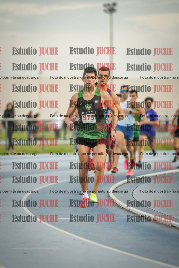 Fotos de los 1500 m llanos de varones