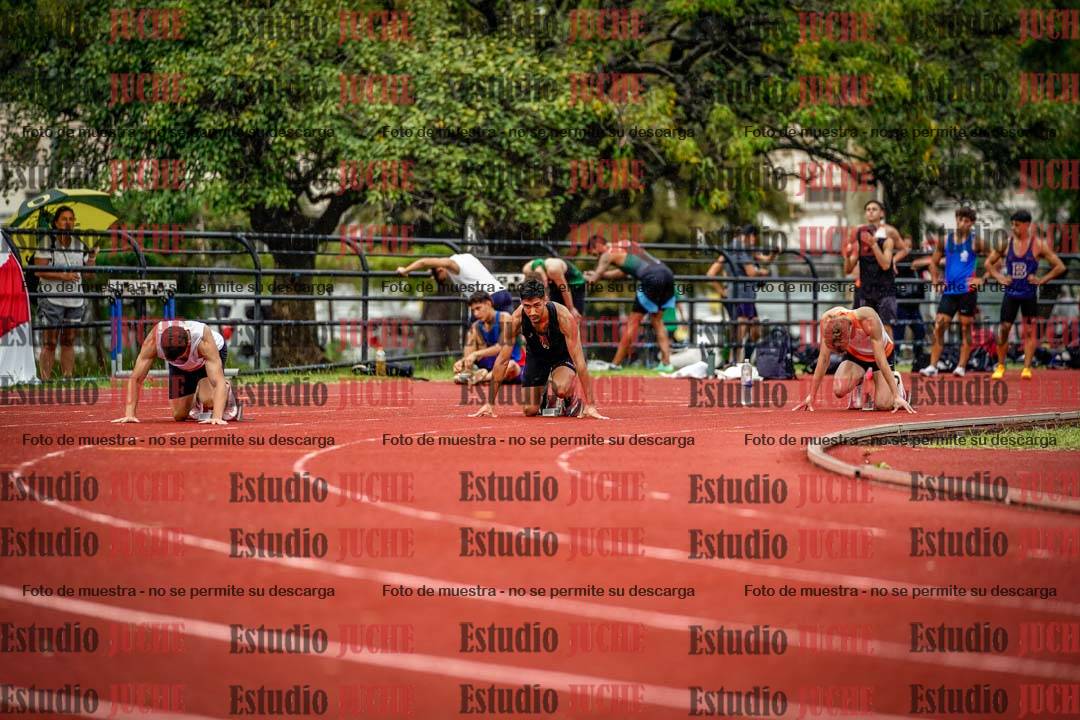 Fotos de los 200 m de varones