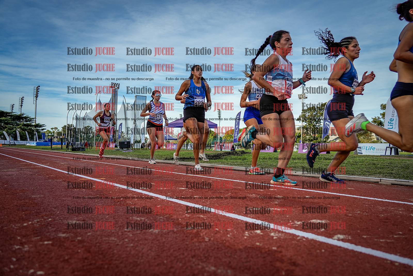 Fotos de los 5000 m de mujeres