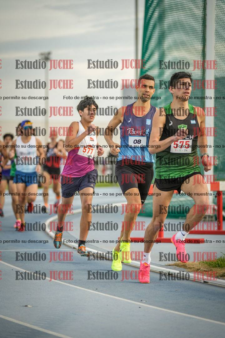 Fotos de los 1500 m llanos de varones