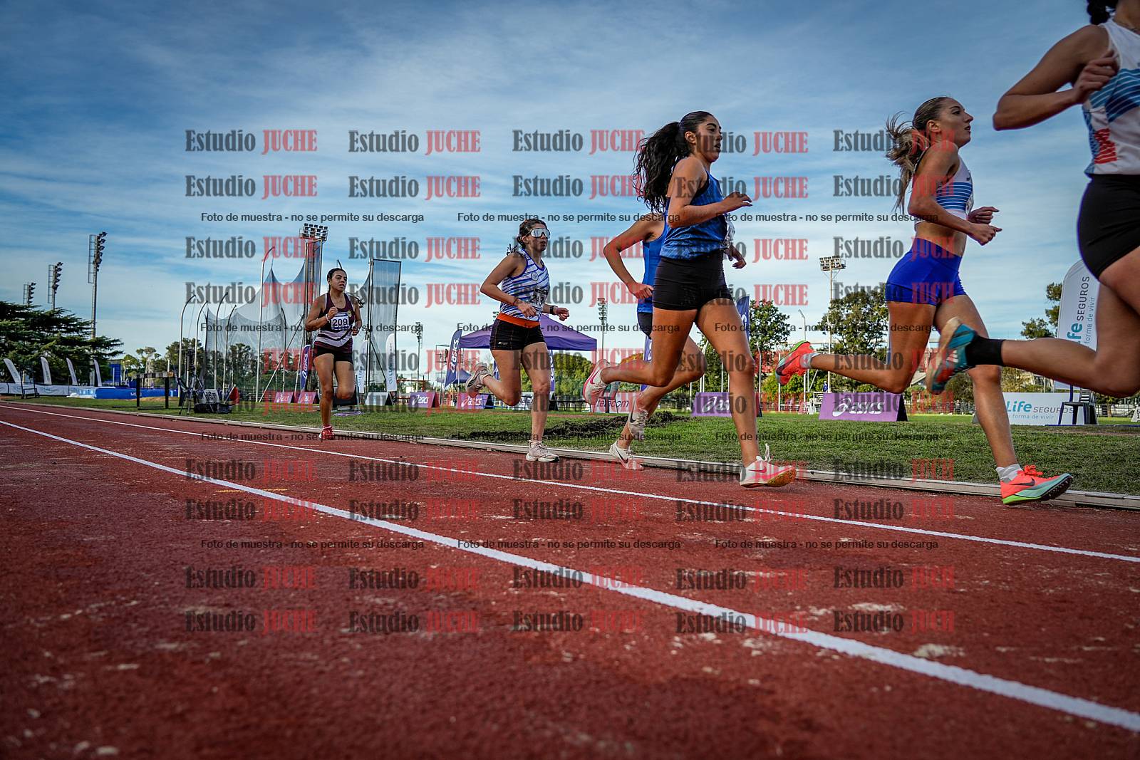 Fotos de los 5000 m de mujeres
