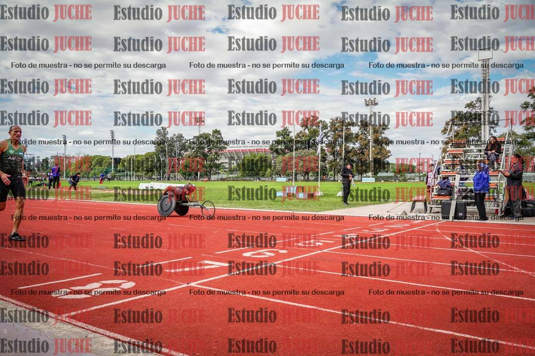 Fotos de los 400 m llanos de varones