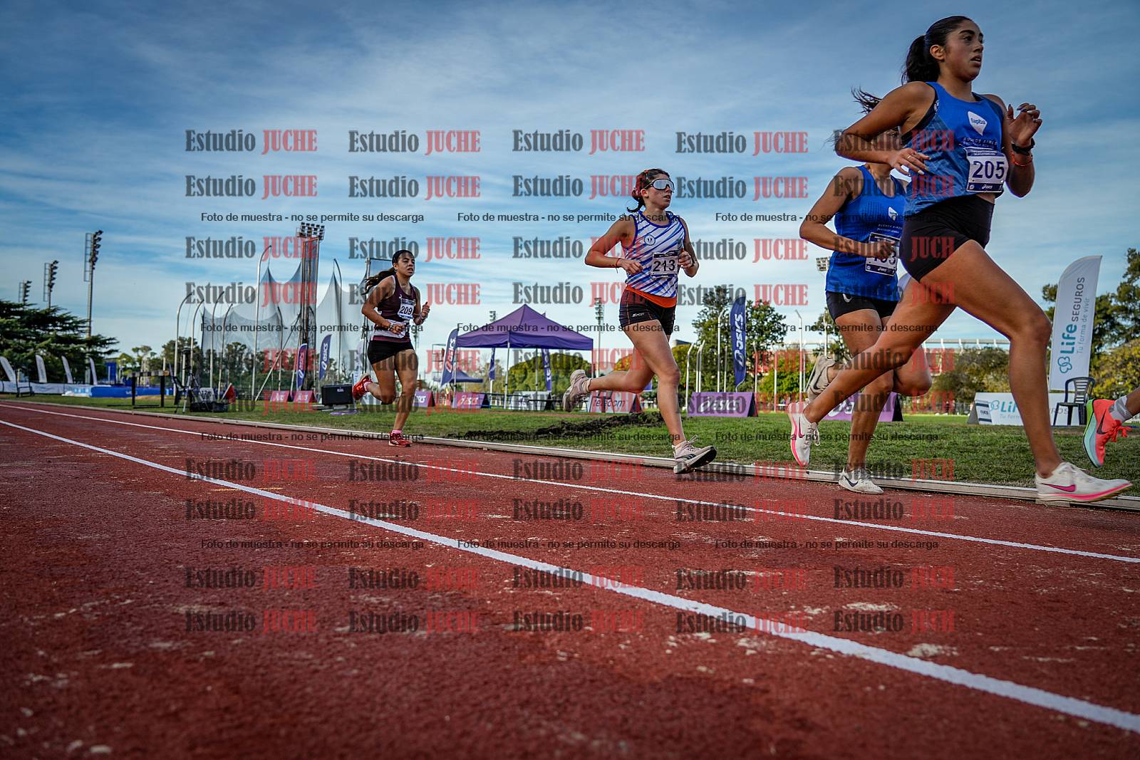 Fotos de los 5000 m de mujeres