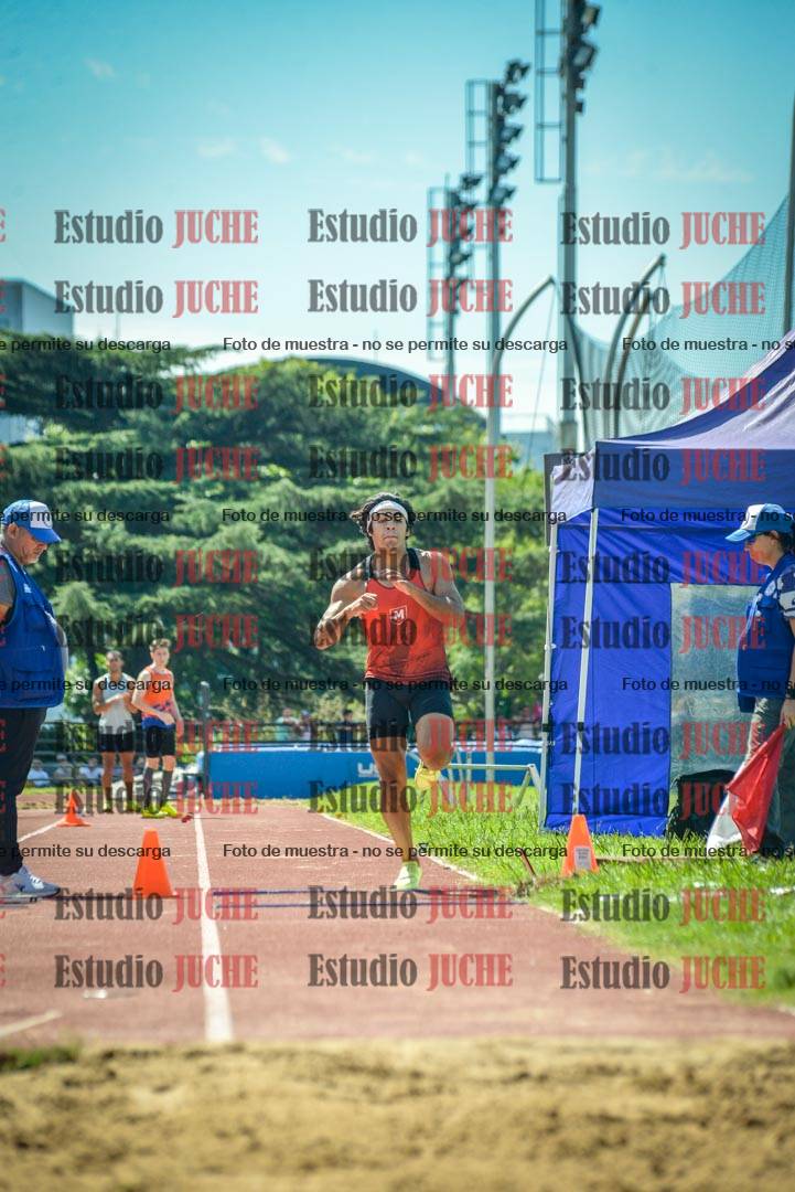 Fotos del salto triple de varones