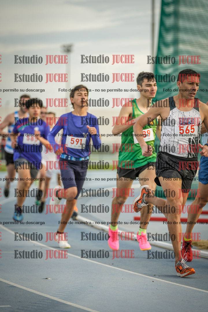 Fotos de los 1500 m llanos de varones
