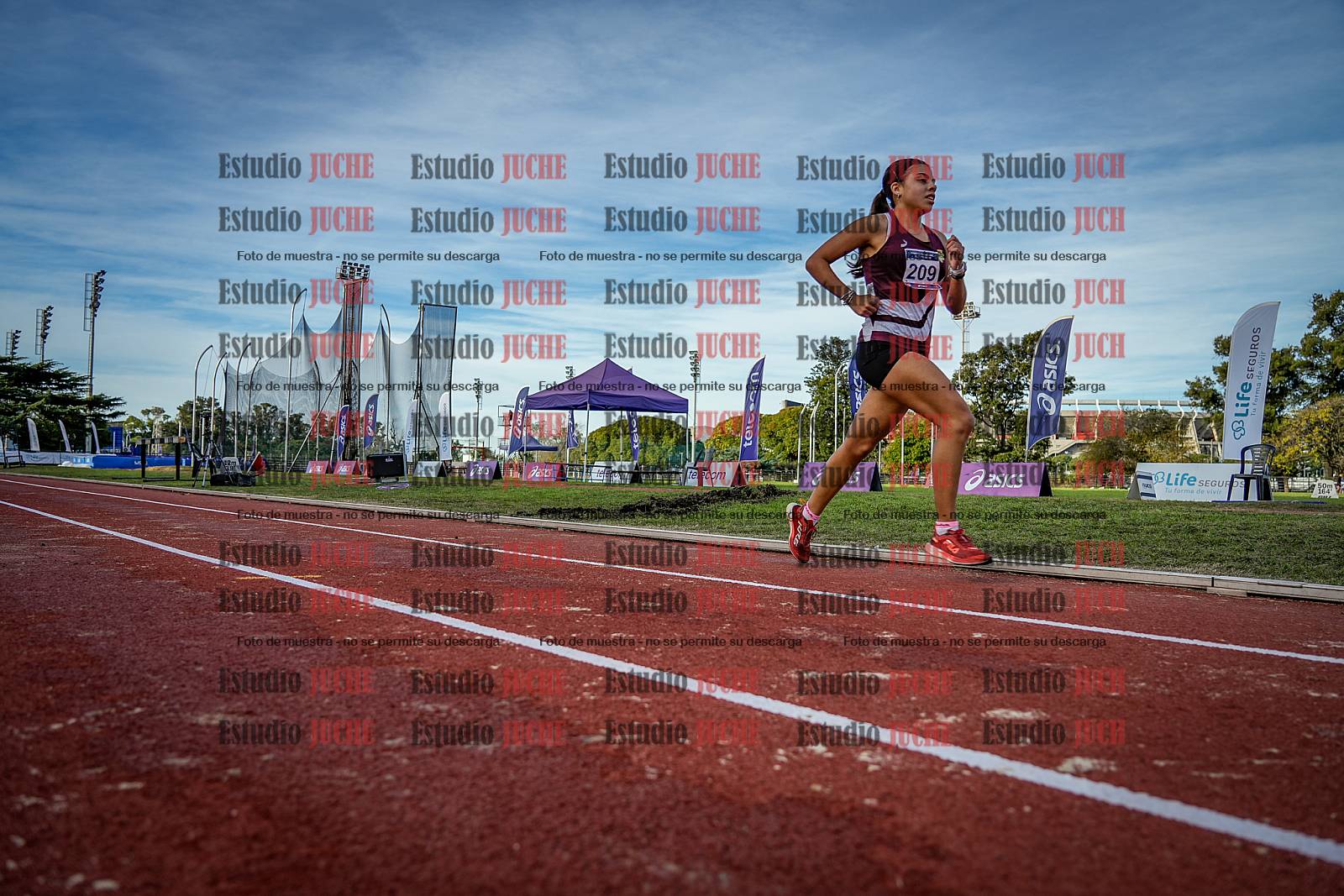 Fotos de los 5000 m de mujeres