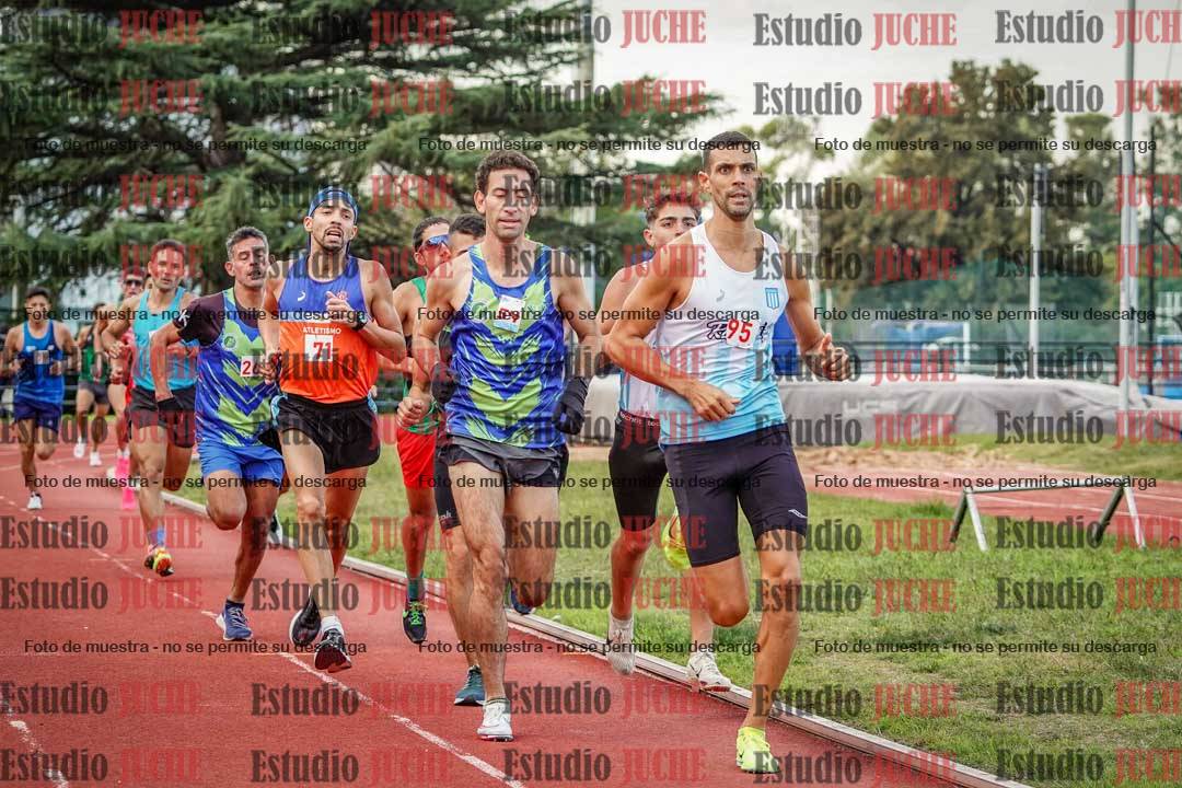 Fotos de los 1500 m llanos de varones