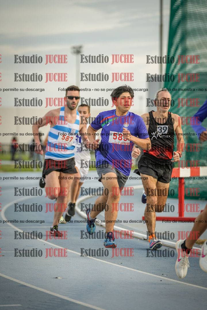 Fotos de los 1500 m llanos de varones