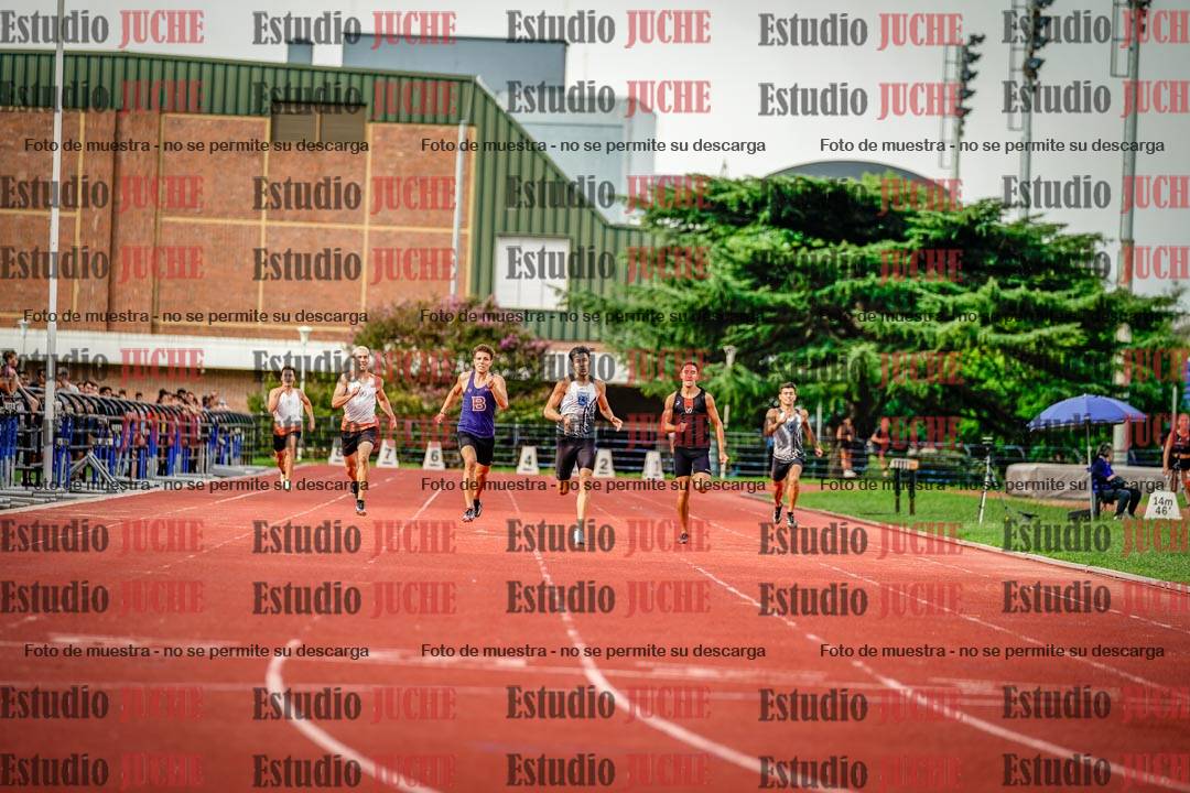 Fotos de los 400 m llanos de varones