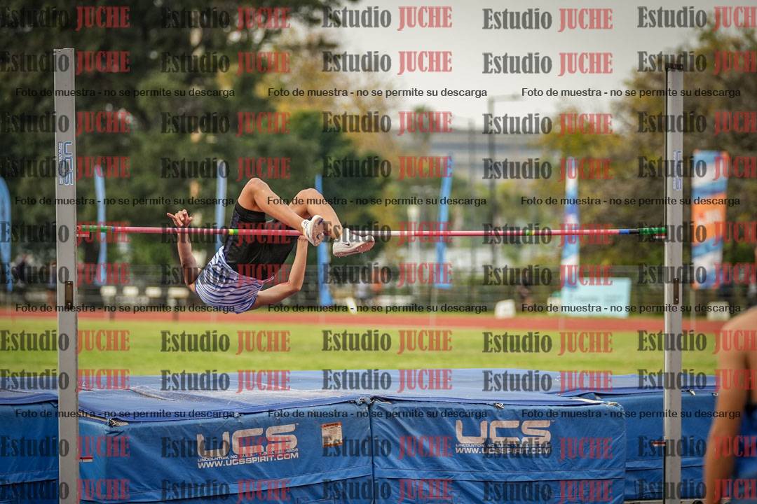 Fotos del salto en alto de varones - decatlón 4