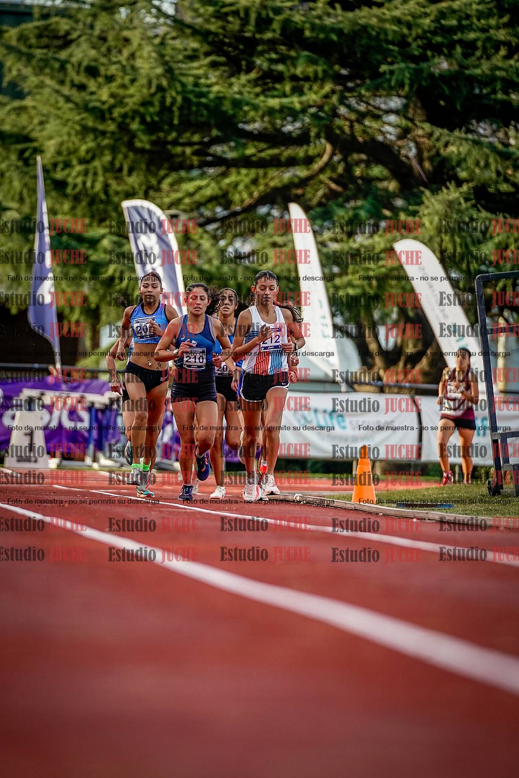 Fotos de los 5000 m de mujeres