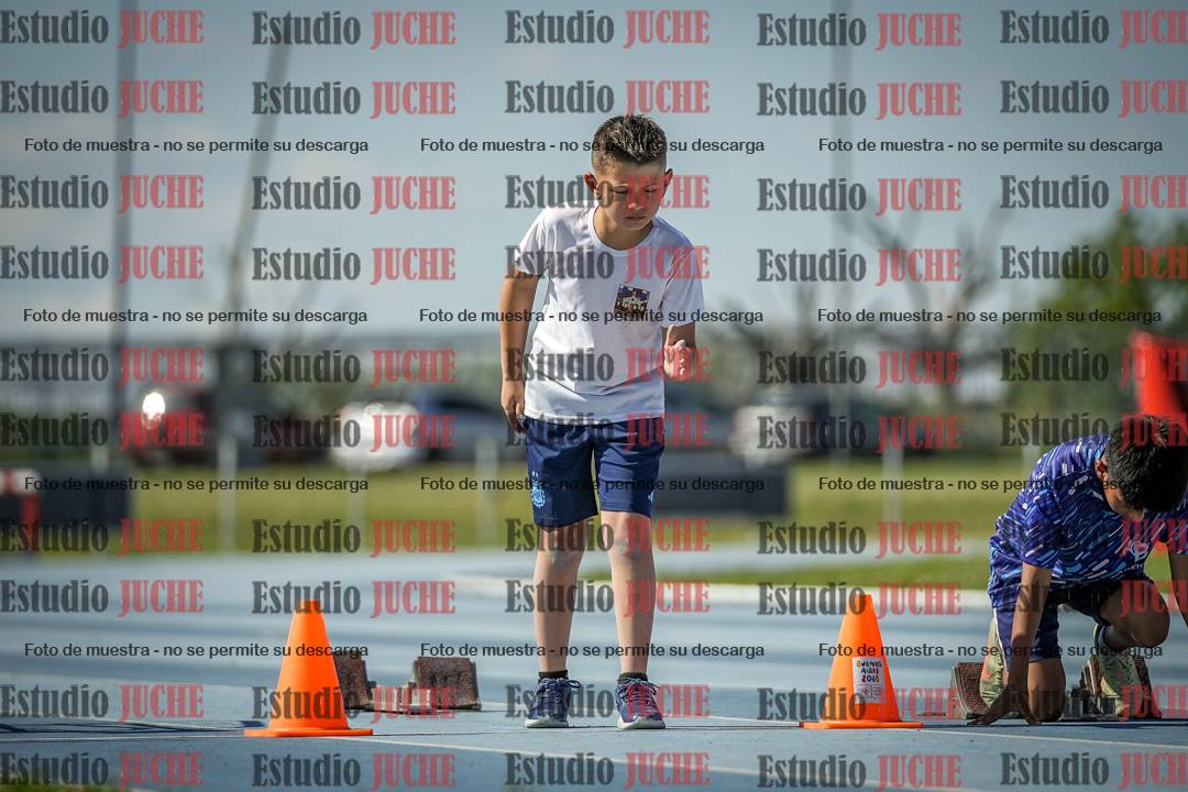Fotos de los 50 m llanos de varones