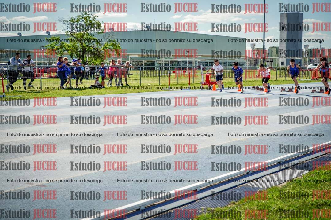 Fotos de los 50 m llanos de varones