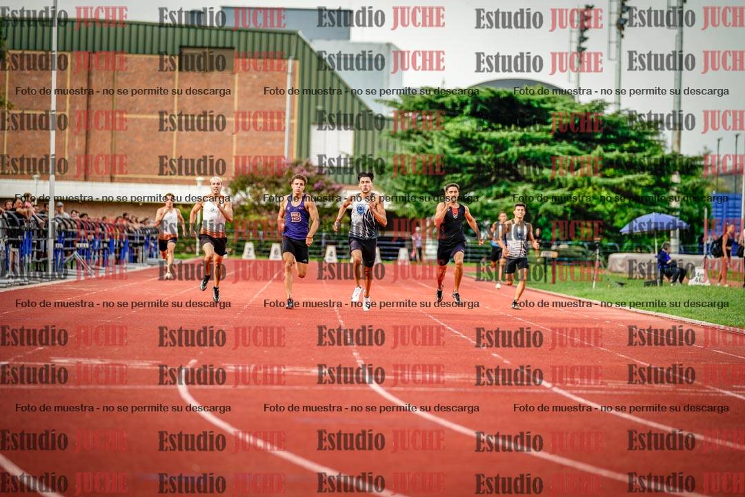 Fotos de los 400 m llanos de varones
