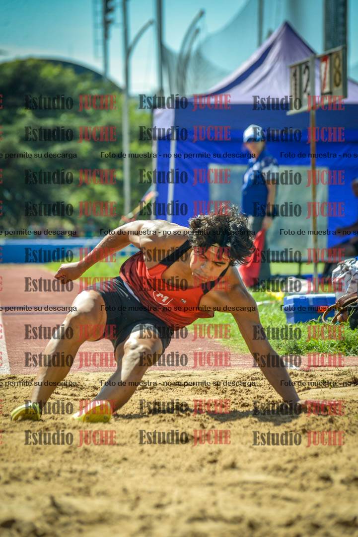 Fotos del salto triple de varones