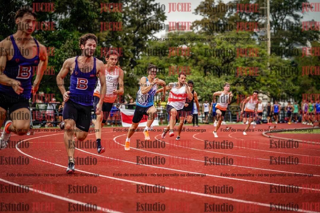 Fotos de los 200 m de varones