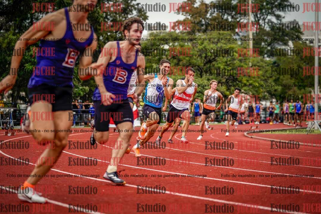 Fotos de los 200 m de varones