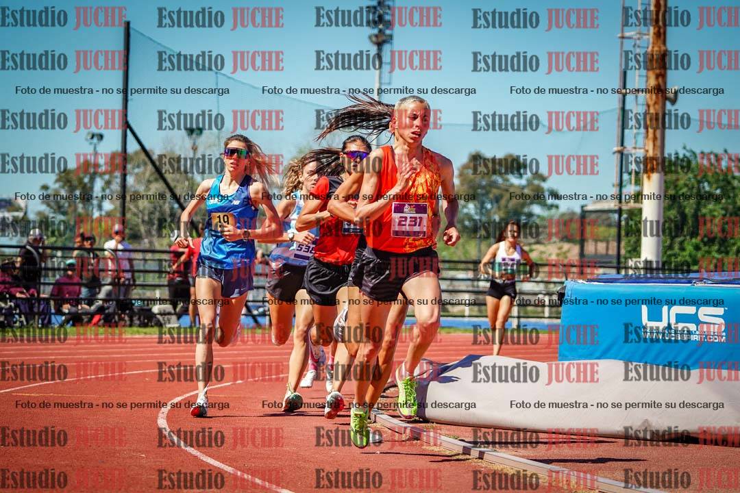 Fotos de los 1500 m de mujeres