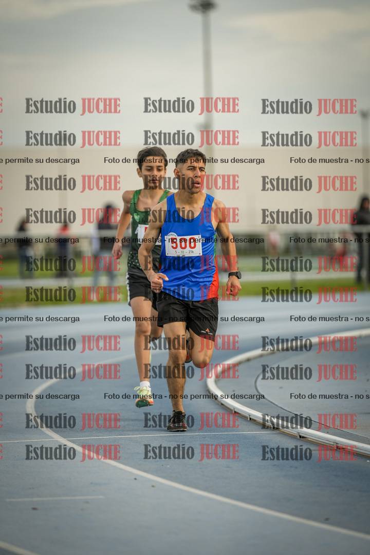 Fotos de los 1500 m llanos de varones