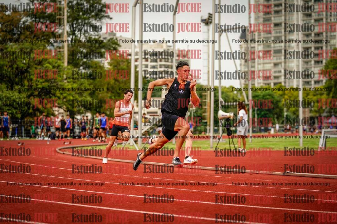 Fotos de los 200 m de varones