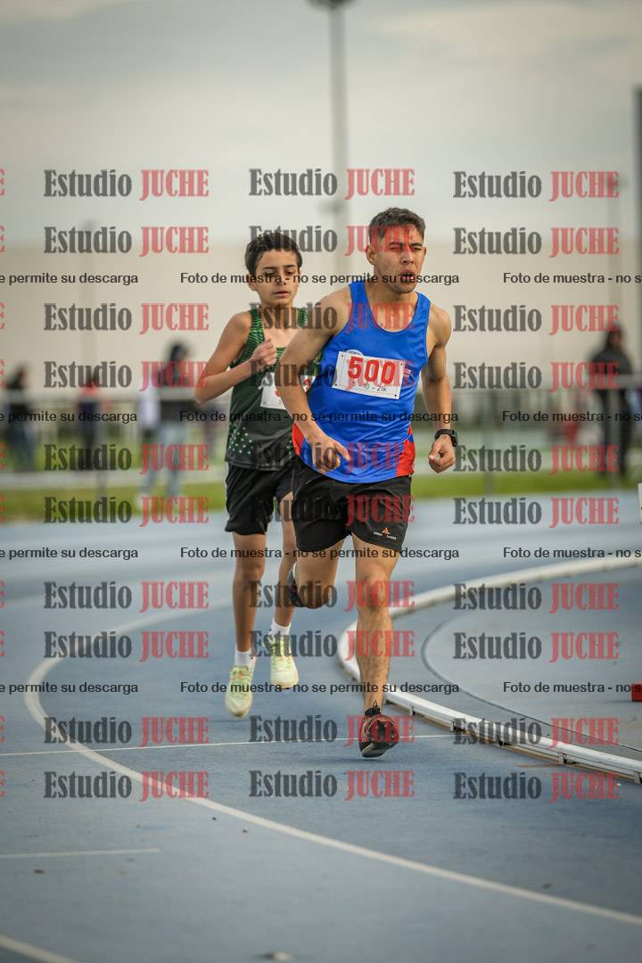 Fotos de los 1500 m llanos de varones