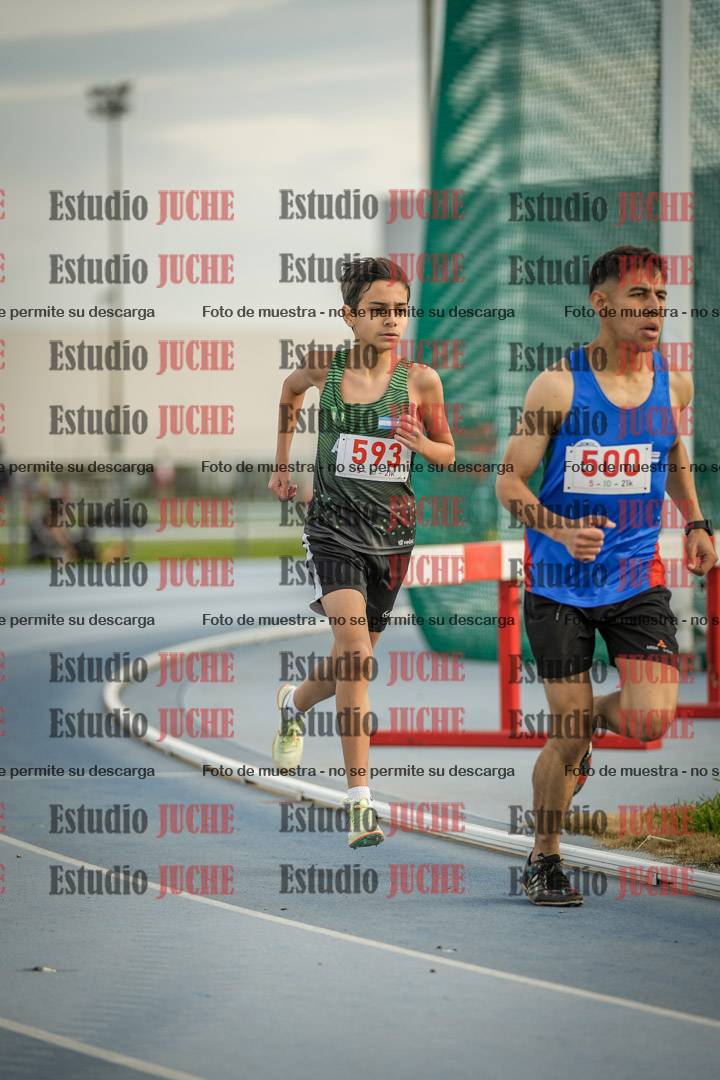 Fotos de los 1500 m llanos de varones