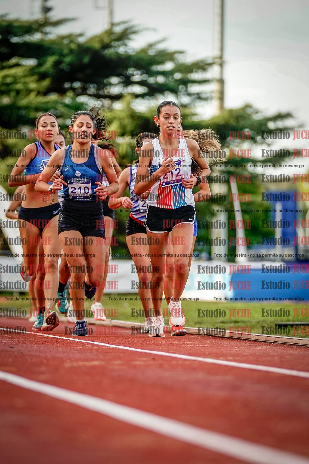 Fotos de los 5000 m de mujeres